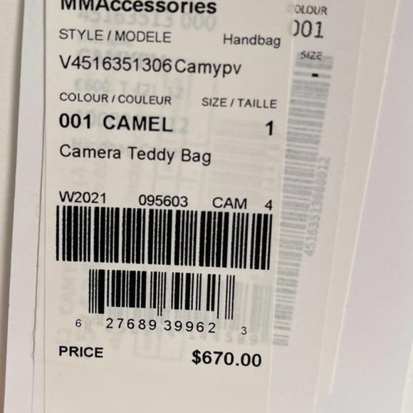 Brown Teddy Fabric Belt Bag - MAX MARA -NWT - Picture 3 of 7